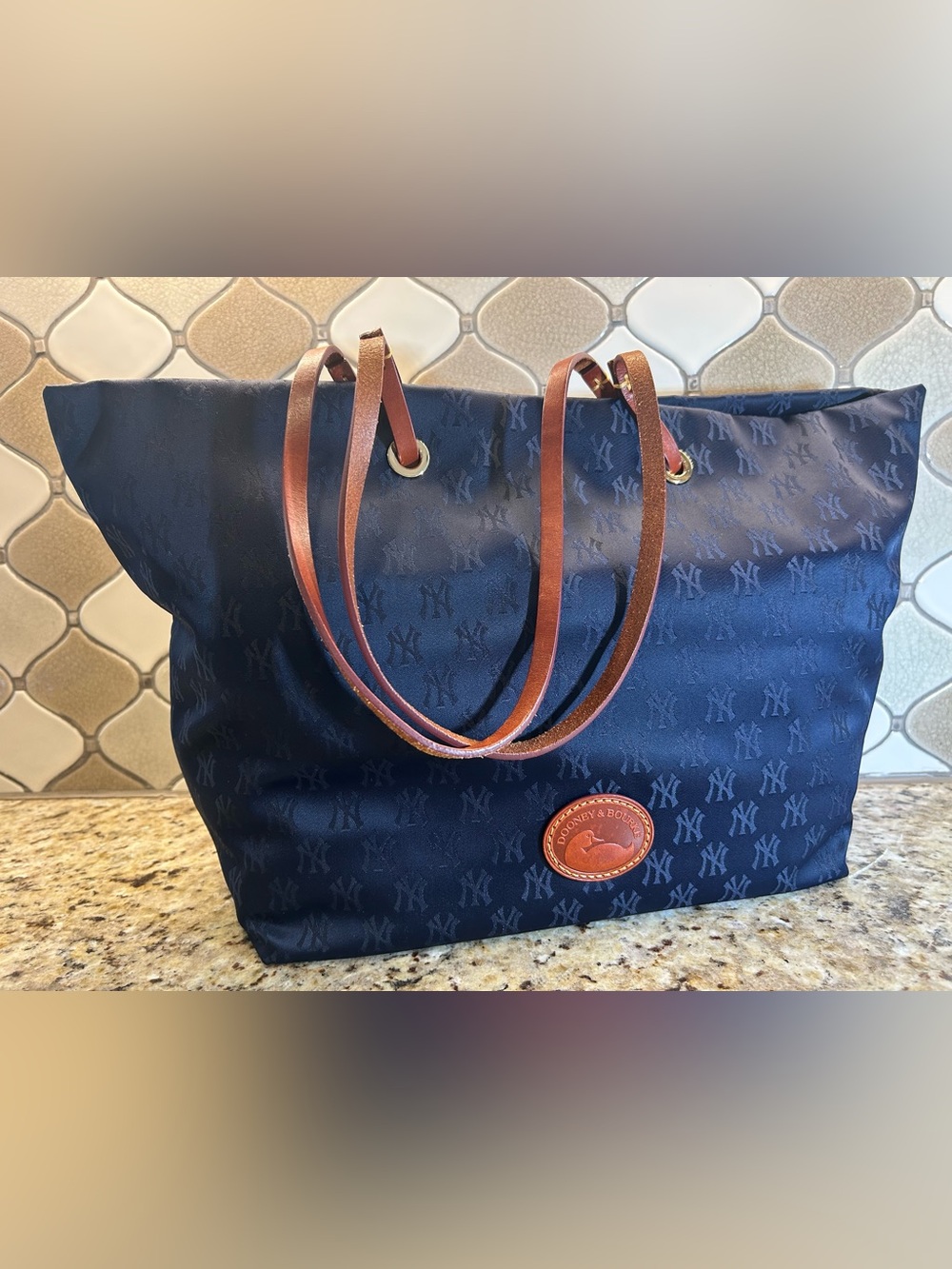 Dooney & Bourke NY Mets Shoulder Bag